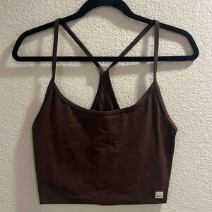 Vuori Brown AllTheFeels Tank Size M